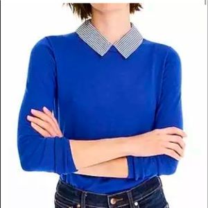 Jcrew sweater with collar